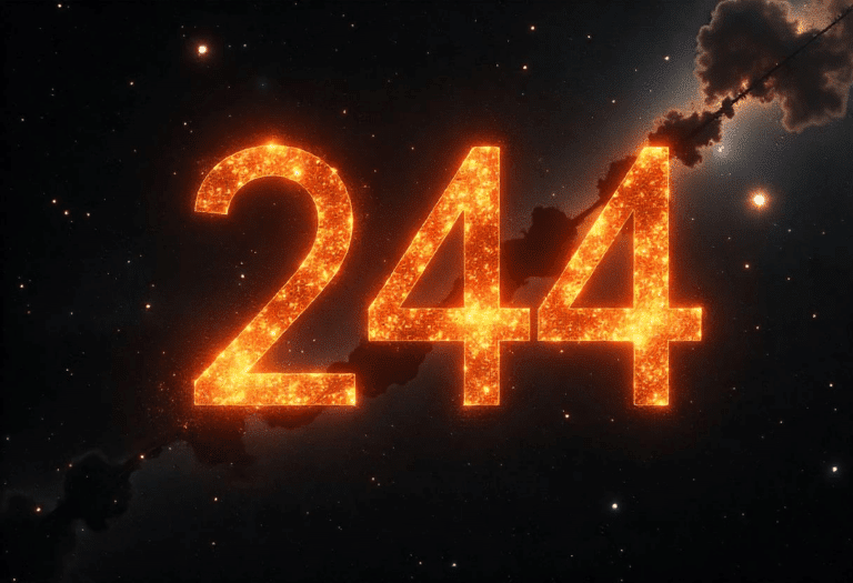 O que significa 244?