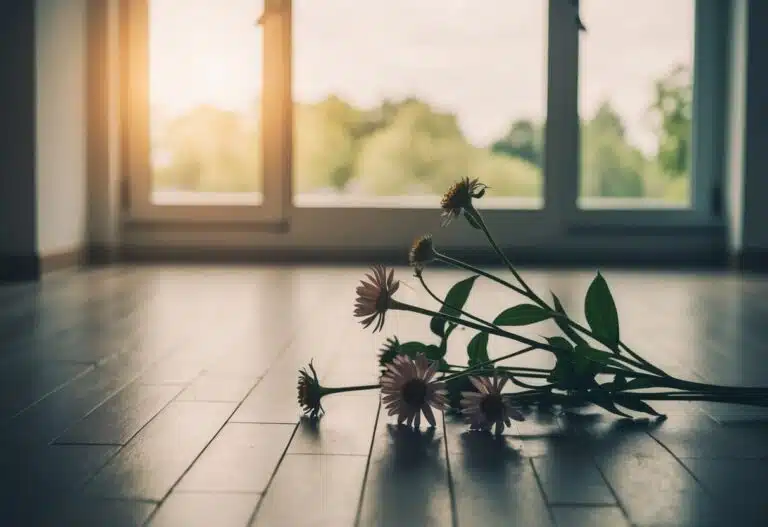 Cheiro repentino de flores em sala vazia