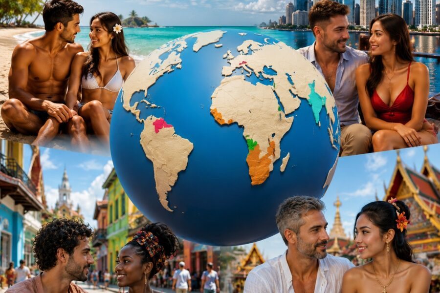 Breve panorama dos melhores países para o lazer adulto